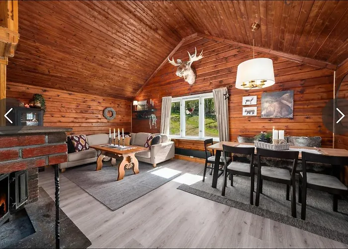 Beautiful Cabin By Mjosa. * Stange